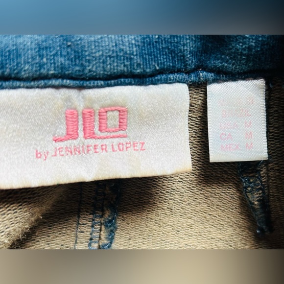J-LO  Jeans Jacket with Velvet Trim. - Picture 6 of 7